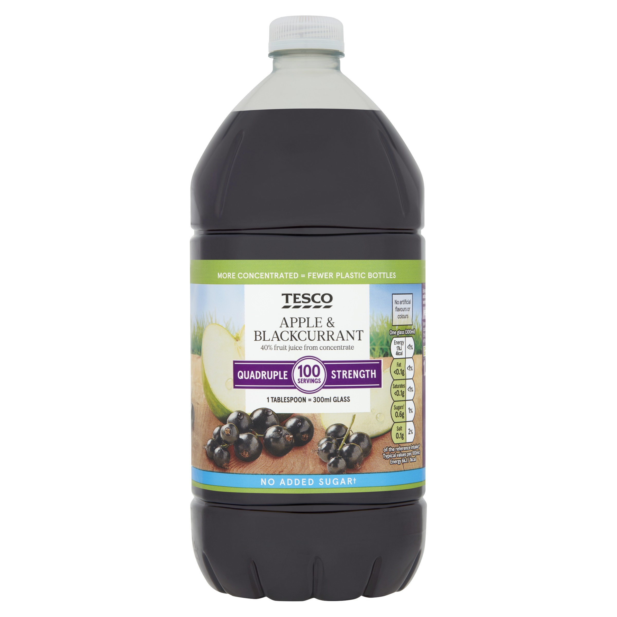 Tesco launches first quadruple strength cordial, offering customers